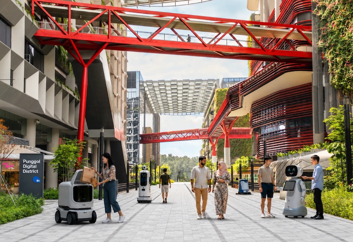 Singapore to launch multi-operator robot testbed in Punggol Digital District; Nvidia sets up AI research lab